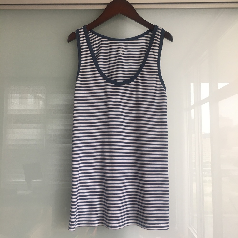 J Crew striped tank top XXS